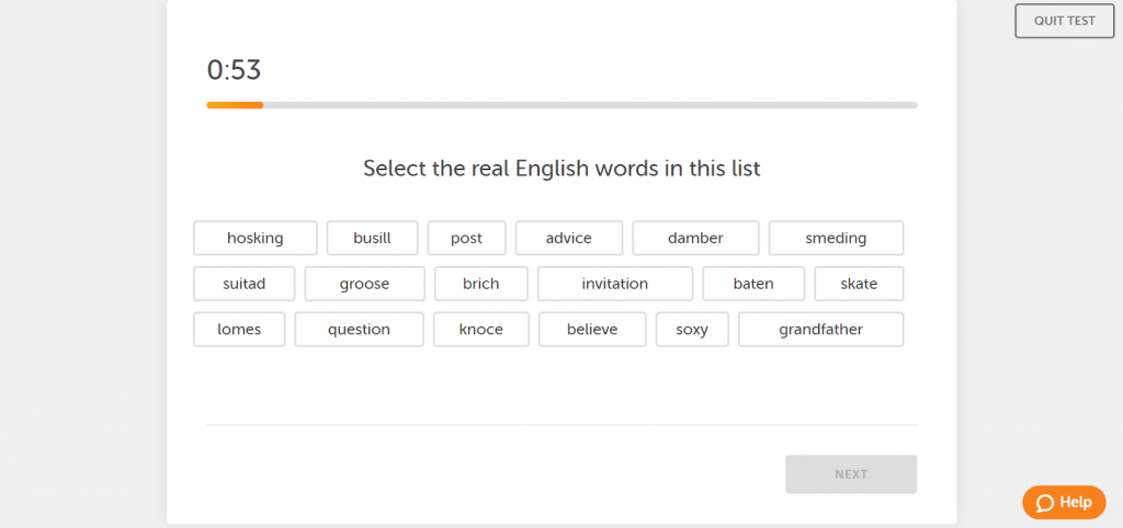 Duolingo English test