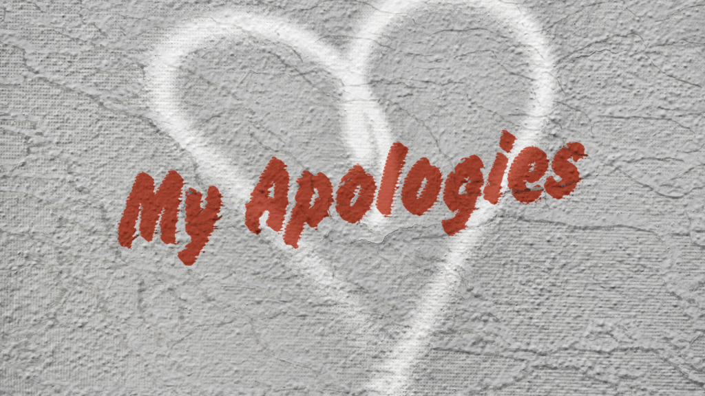 Please accept my apologies(Meaning and Use)