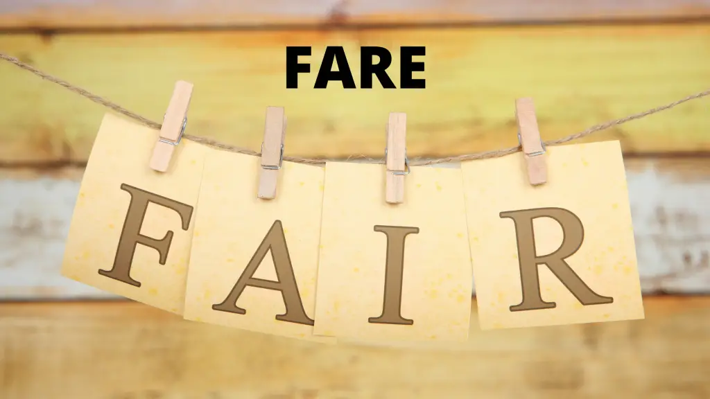 Fare vs Fair? What is the Difference?