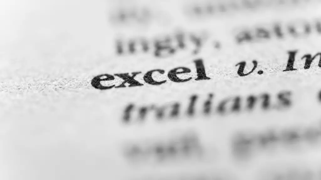 Excel vs Excell? What's the Difference?