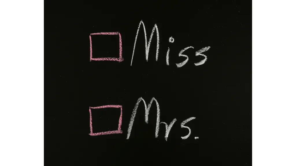 Ms, Miss, Mrs? What's the Difference?