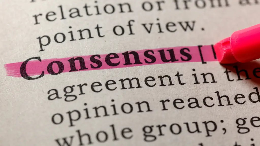 Concensus or Consensus? Which is correct?